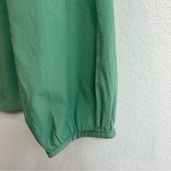 UNIVERSAL THREAD WOMEN'S GREEN LONG SLEEVE BLOUSE SIZE LARGE - Picture 7 of 7